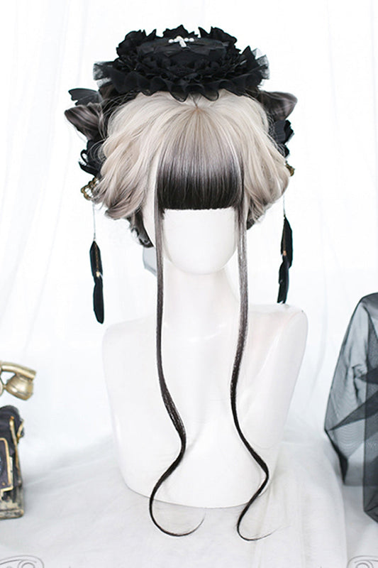 Kawaii Fashion Wig - /black Gradient, 2 Colors, Classic Style, Sweet Style - additional product view 2