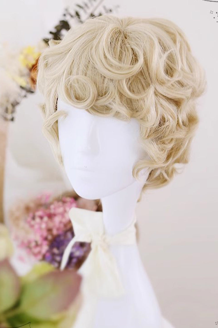 Kawaii Fashion Wig - Linen Platinum Prince Encounter, Linen Platinum - additional product view 2