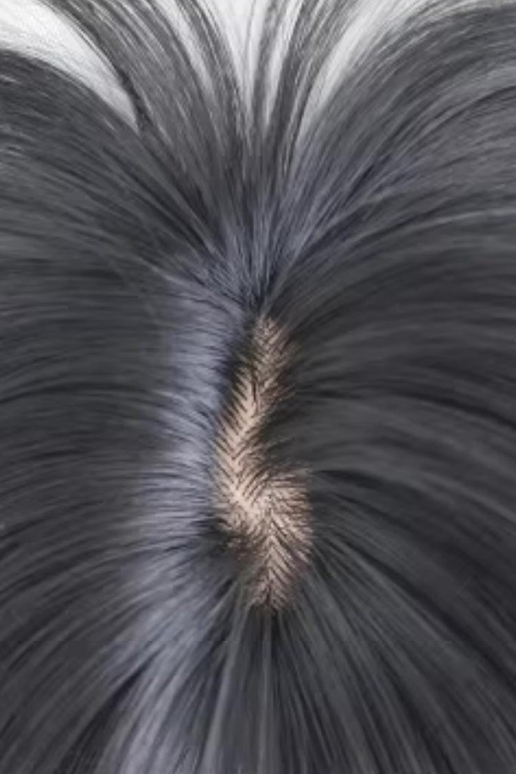 Kawaii Fashion Wig - Natural Black Clip-in Curls Hair, Black, Sweet Style - additional product view 4