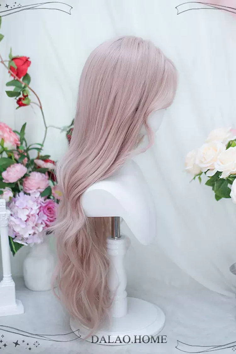 Kawaii Fashion Wig - Secondary Center Parted, Pink, Sweet Style - additional product view 3