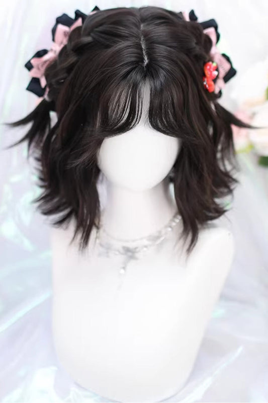 Kawaii Fashion Wig - Tea Brown, 2 Colors, Sweet Style - Daily and Convention Styling - additional product view 2
