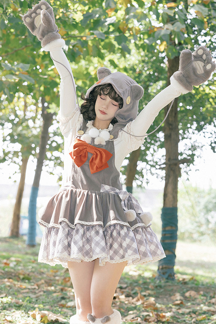 Lolita Blouse - Hair Ball Tie, 4 Colors, Puff Sleeves, Long Sleeves, Sweet Style - additional product view 9
