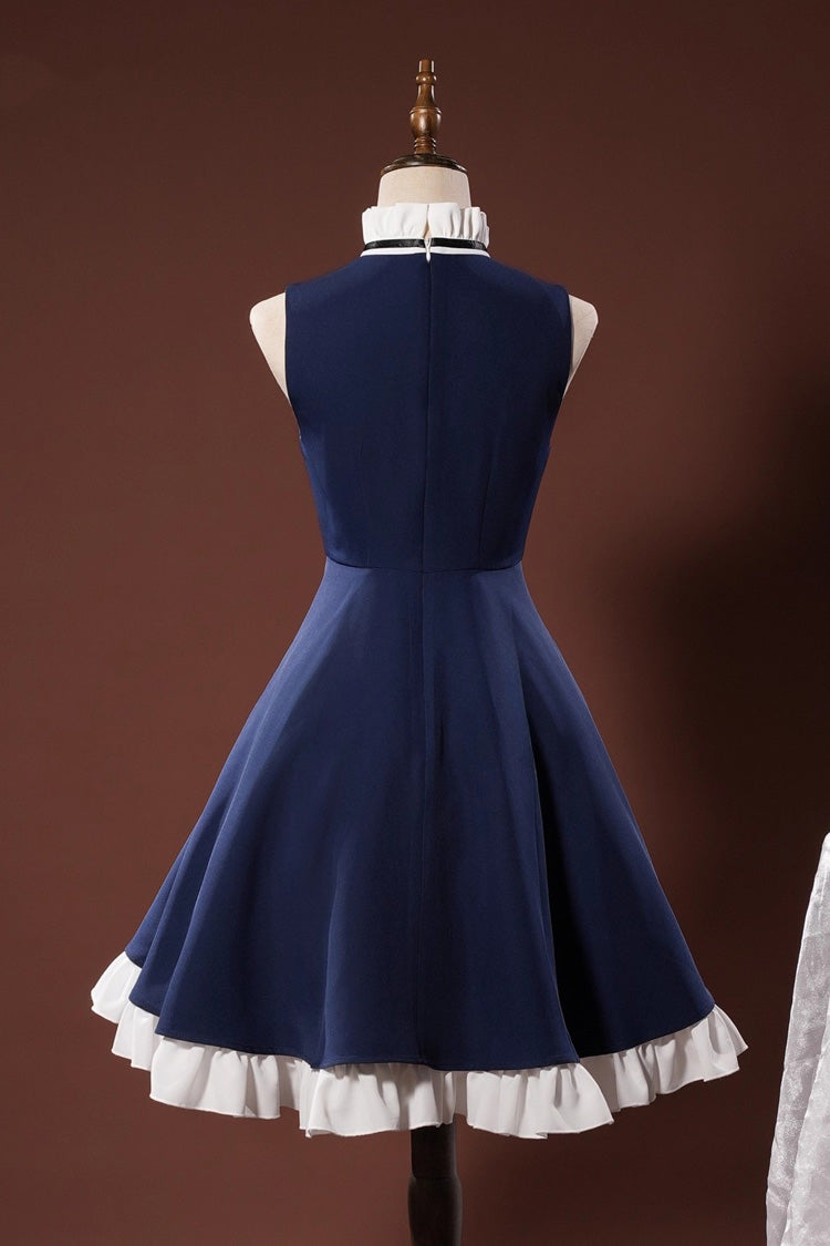 Lolita Dress - Arknights Amiya, 2 Colors, Ruffled, Classic Style, Bow Detail - additional product view 5