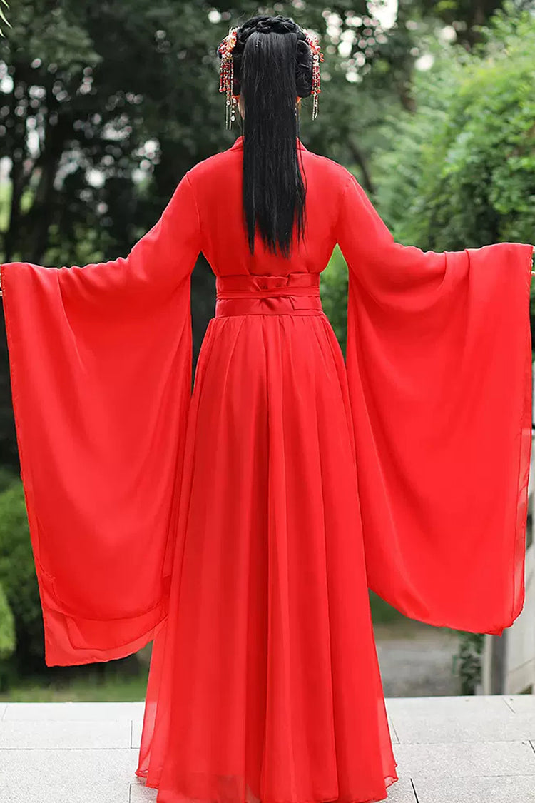 Lolita Dress - Hot Stamping, Red, Women's Style, Classic Style, Chinese-Inspired Style - additional product view 4