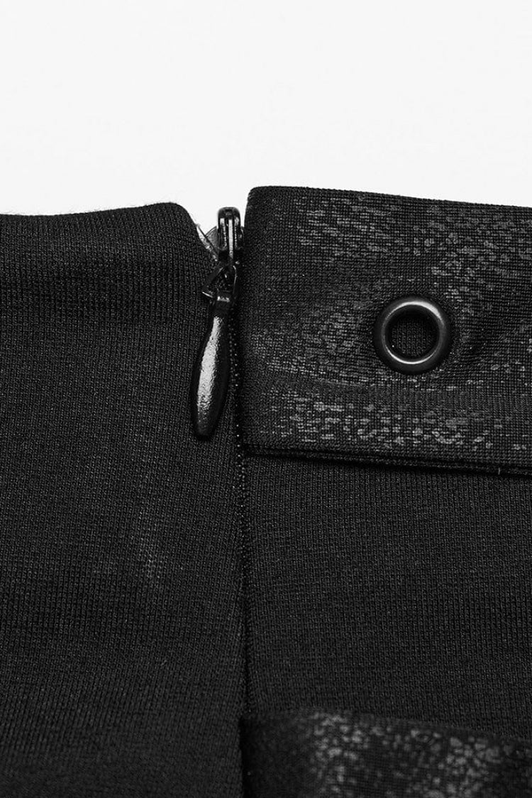 Lolita Skirt - Flowing Tassel, Black, Women's Style, Punk Style - additional product view 8