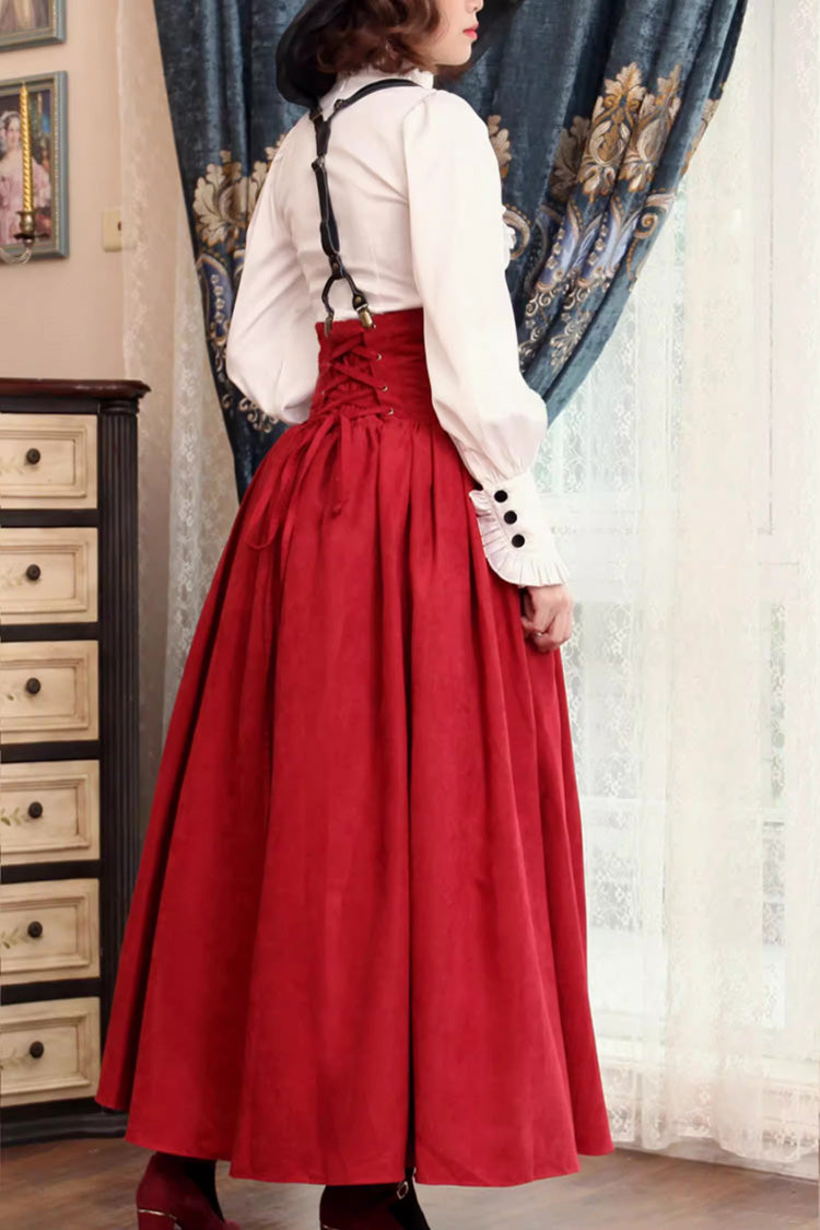 Ruffled Lolita Skirt - Magic Academy, 3 Colors, High Waist, Ruffled, Layered - additional product view 13