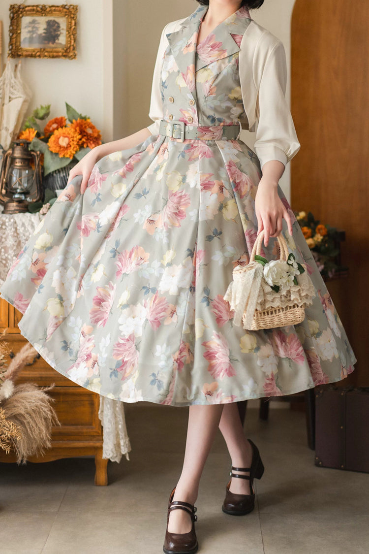 Sweet Lolita Dress - Afternoon Forest, 3 Colors, Classic Style, Printed - additional product view 12