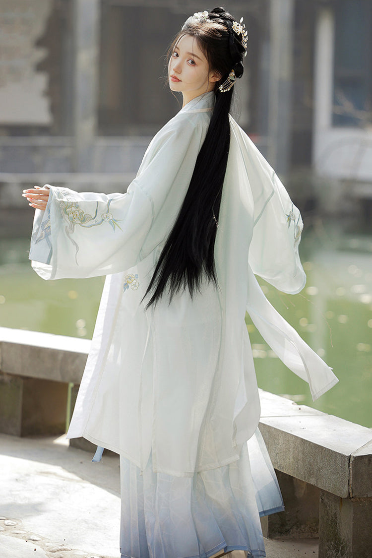 Sweet Lolita Dress - Auspicious Clouds, 2 Colors, High Waist, Women's Style - additional product view 5