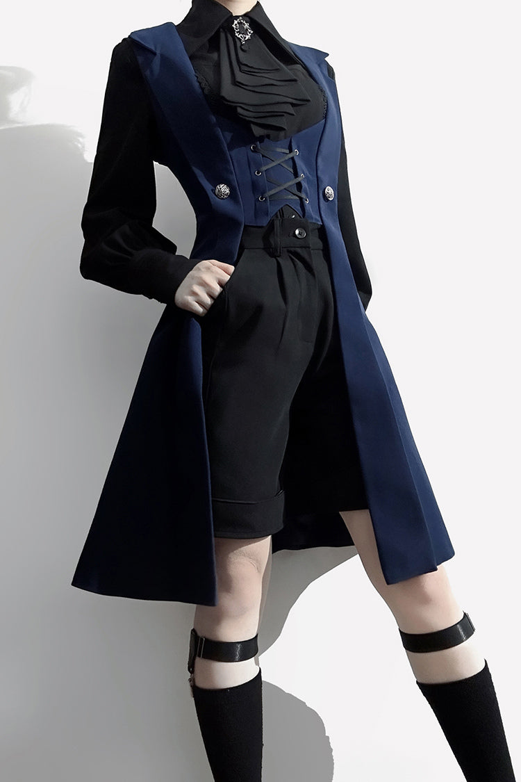 Overture Middle Ages Ouji Fashion Gothic Lolita Long Vest 3 Colors