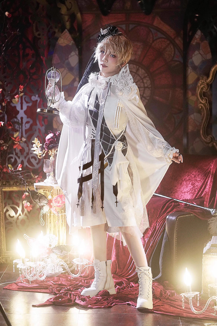Rose Candlestick Gemini Ouji Fashion Lolita Set 3 Colors