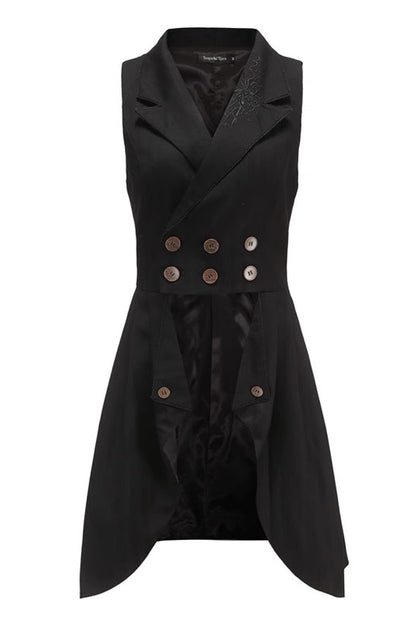 Retro Elegant Handsome Neutral Prince Gothic Ouji Long Coat