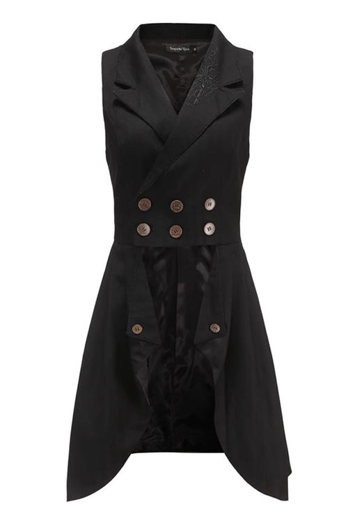 Retro Elegant Handsome Neutral Prince Gothic Ouji Long Coat