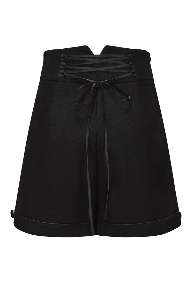 Black [Eternal Silent Proxy] Vintage Prince Lolita Shorts