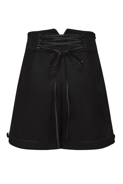 Black [Eternal Silent Proxy] Vintage Prince Lolita Shorts