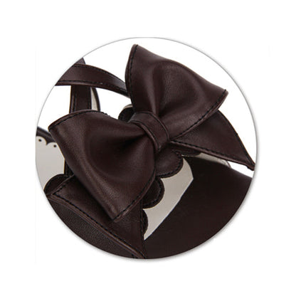Bowknot Cute Mid heel Sweet Lolita Sandals