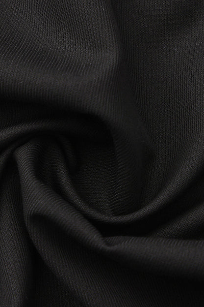 Black [Immortal Silent Agent] Sleeveless Ruffle Ouji Fashion Vintage Elegant Prince Lolita Long Coat