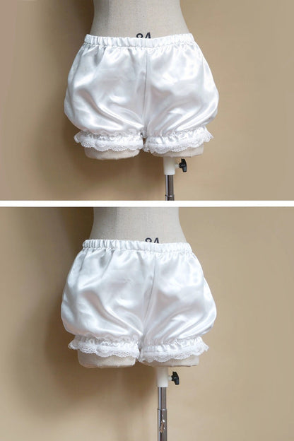 Sweet Ruffle Lace Anti-Exposure Safety Lolita Short Bloomers 2 Colors