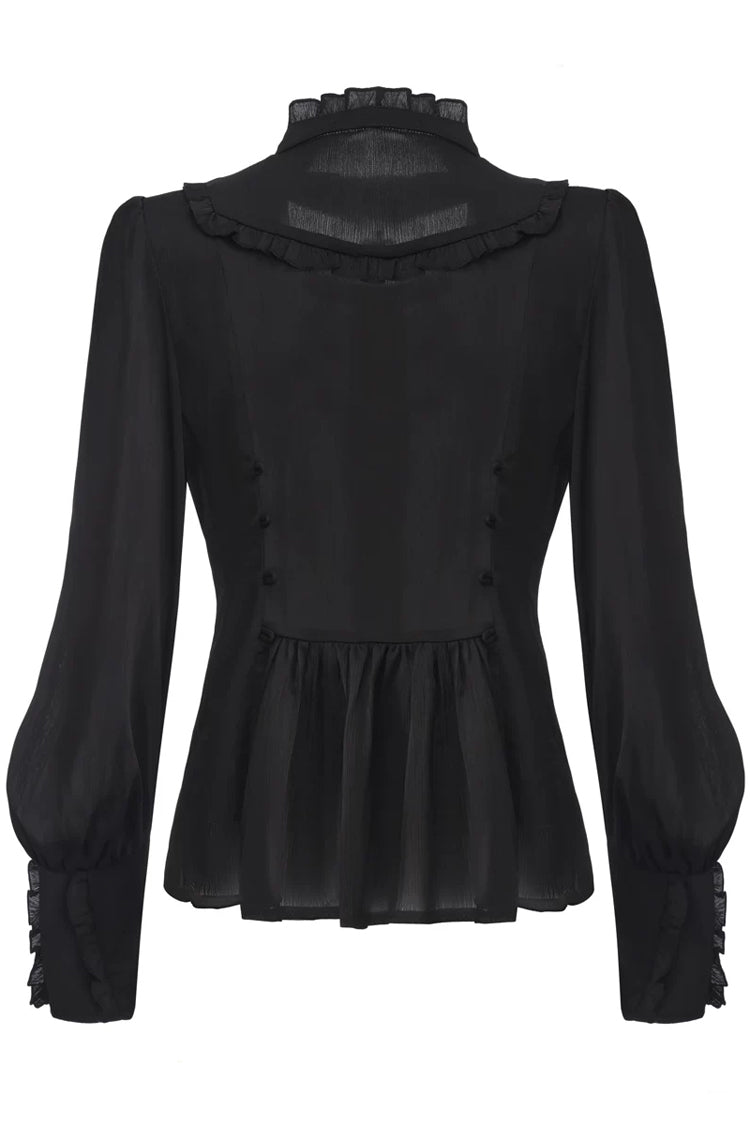 [The Rabbit’s Invitation] Long Sleeves Ruffled Classic Vintage Elegant Prince Palace Ouji Lolita Set