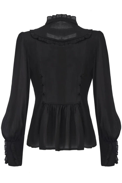 [The Rabbit’s Invitation] Long Sleeves Ruffled Classic Vintage Elegant Prince Palace Ouji Lolita Set