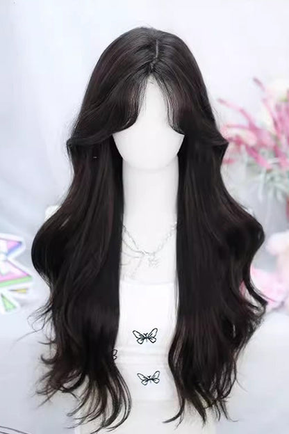 Sweet Lolita Middle-parted Long Curly Wig 4 Colors