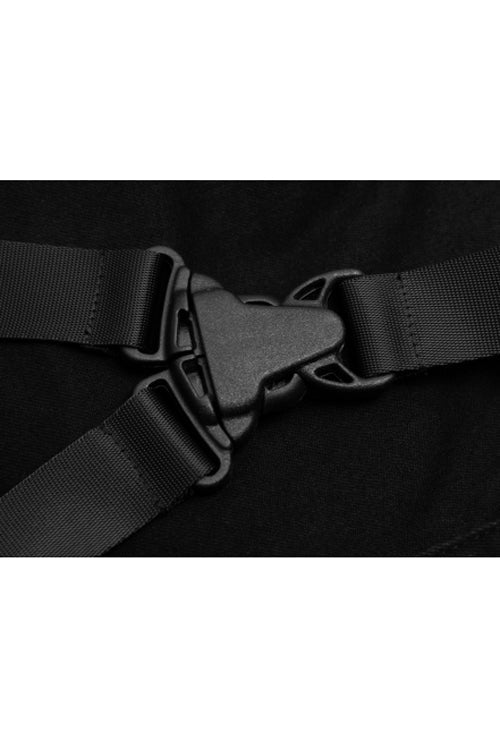 Black Punk Diablo War Hee Female Detachable Loop Denim Skinny Jeans Womens Pants