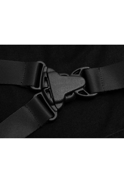 Black Punk Diablo War Hee Female Detachable Loop Denim Skinny Jeans Womens Pants