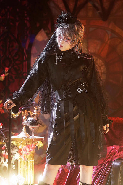 Rose Candlestick Gemini Ouji Fashion Lolita Set 3 Colors