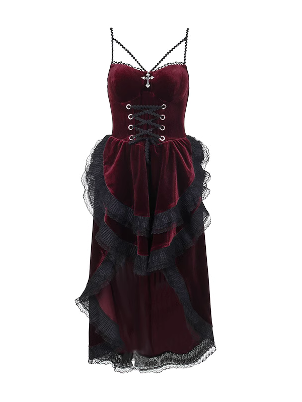 Vampire High-Low Dress