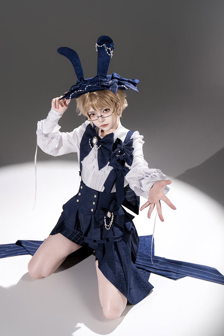 Blue Rabbit Theater Jacquard Version Sweet Prince Cool Ouji Lolita Girdle