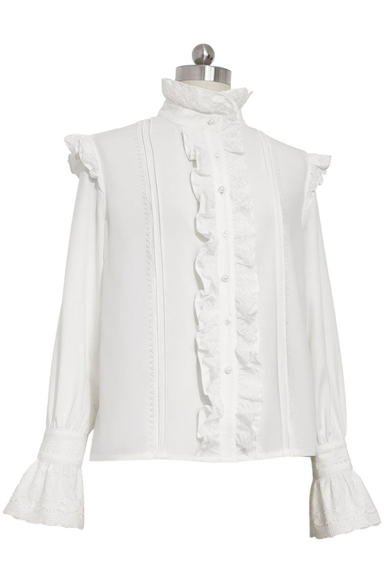 White Rabbit Theater Jacquard Version Ouji Lolita Shirt