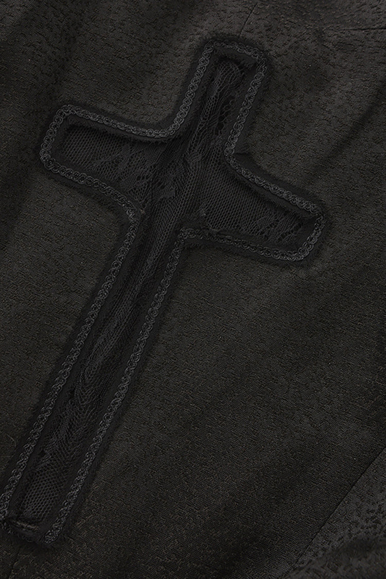 Black [Eternal Dark Portrait] Long Sleeves Vintage Elegant Prince Handsome Ouji Lolita Coat
