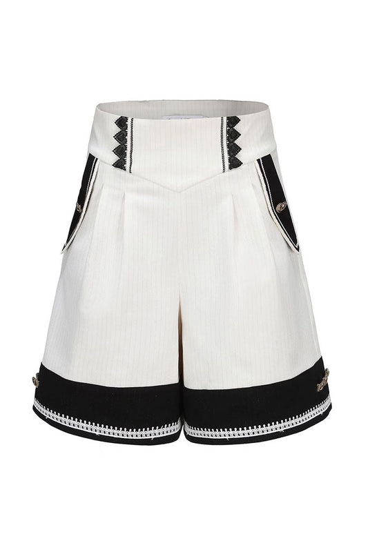 White Rabbit Duke Handsome Elegant Ouji Fashion Lolita Shorts
