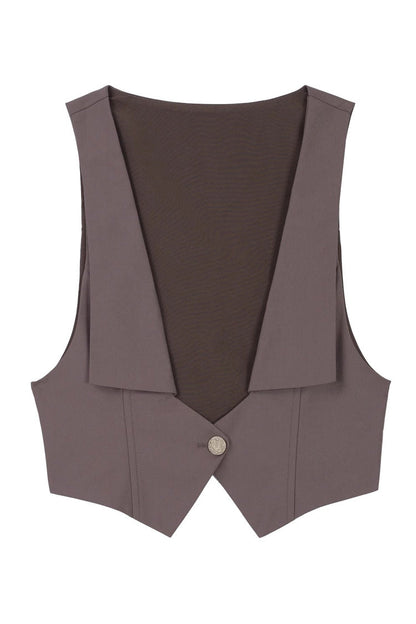 Brown [Little Detective] Ouji Handsome Lolita Vest