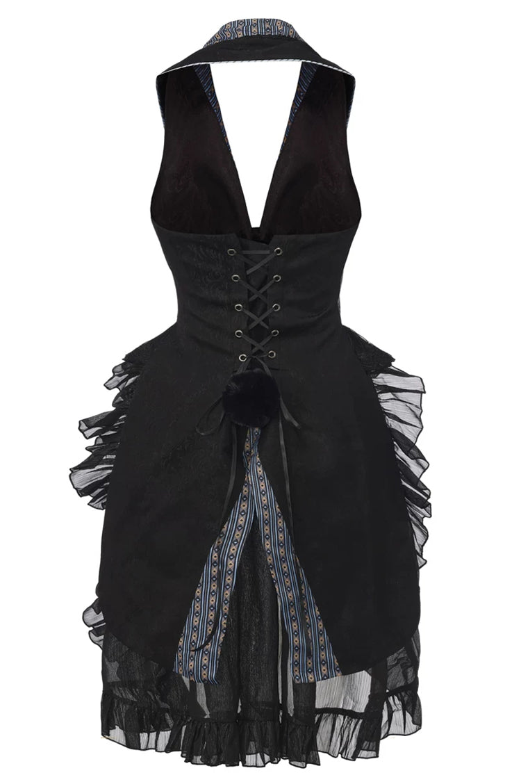 [The Rabbit’s Invitation] Long Sleeves Ruffled Classic Vintage Elegant Prince Palace Ouji Lolita Set