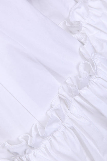 Black/White Cotton Multi-Layer Bowknot Cardigan Classic Lolita Dress