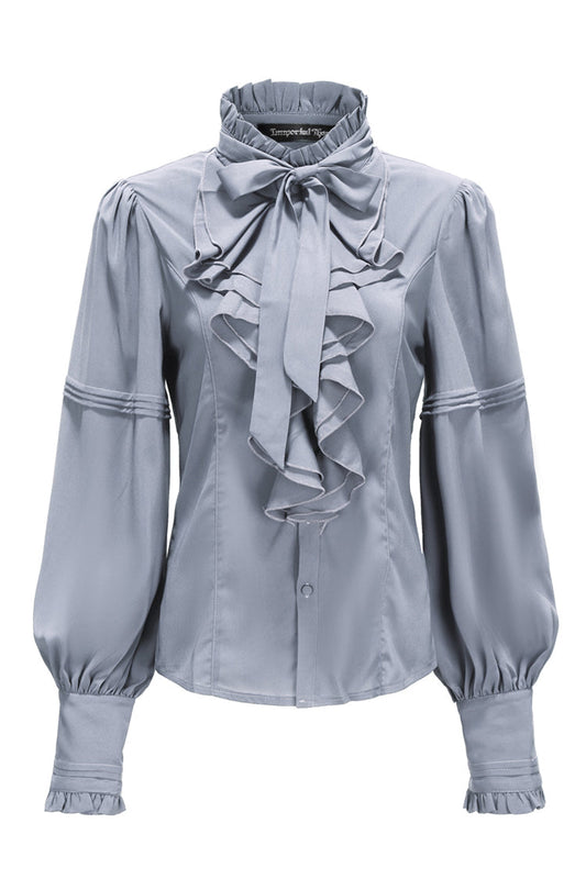 Original Retro Immortal Endless Promise Lace Bow Ouji Lolita Blouse