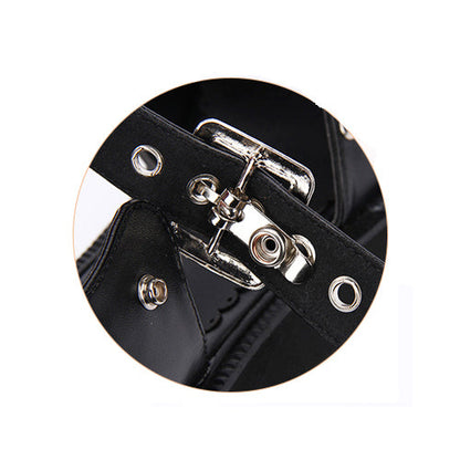 Rivet Decoration Platform High Heel Lolita Sandals
