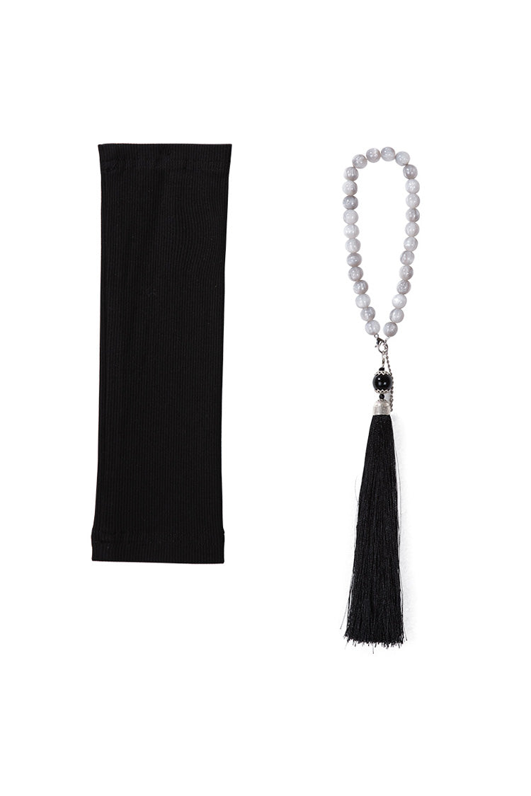 Black [The Strange End of the Immortal Sect] Sleeveless Chinese Style Ouji Lolita Set