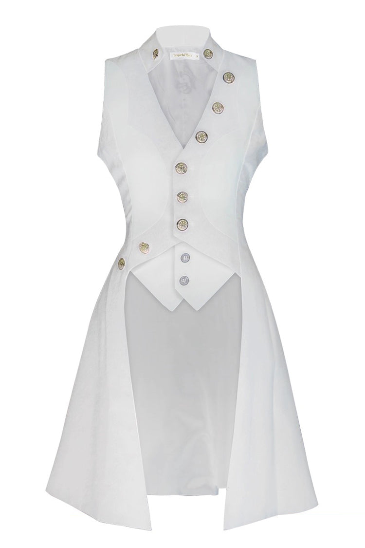 Black The Eternal Poem of True Night Sleeveless Vintage Elegant Prince Ouji Lolita Vest Coat