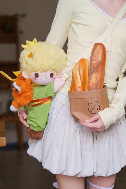 Green [The Little Prince] Cute Plush Toy Sweet Lolita Lying-Down Backpack