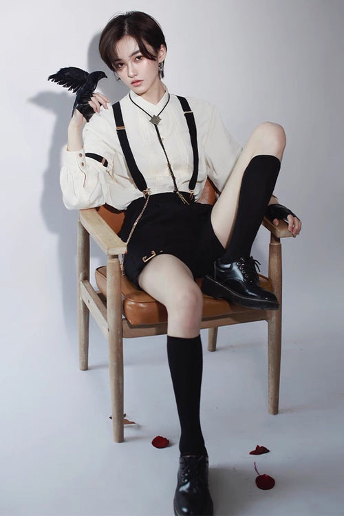 Black Seven Deadly Sins Ouji Fashion Gothic Lolita Shorts