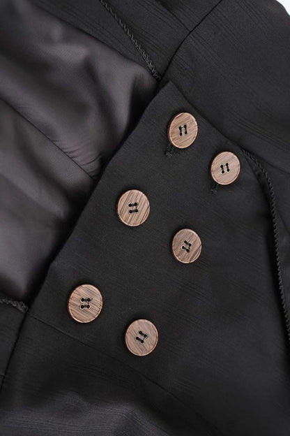 Retro Elegant Handsome Neutral Prince Gothic Ouji Long Coat