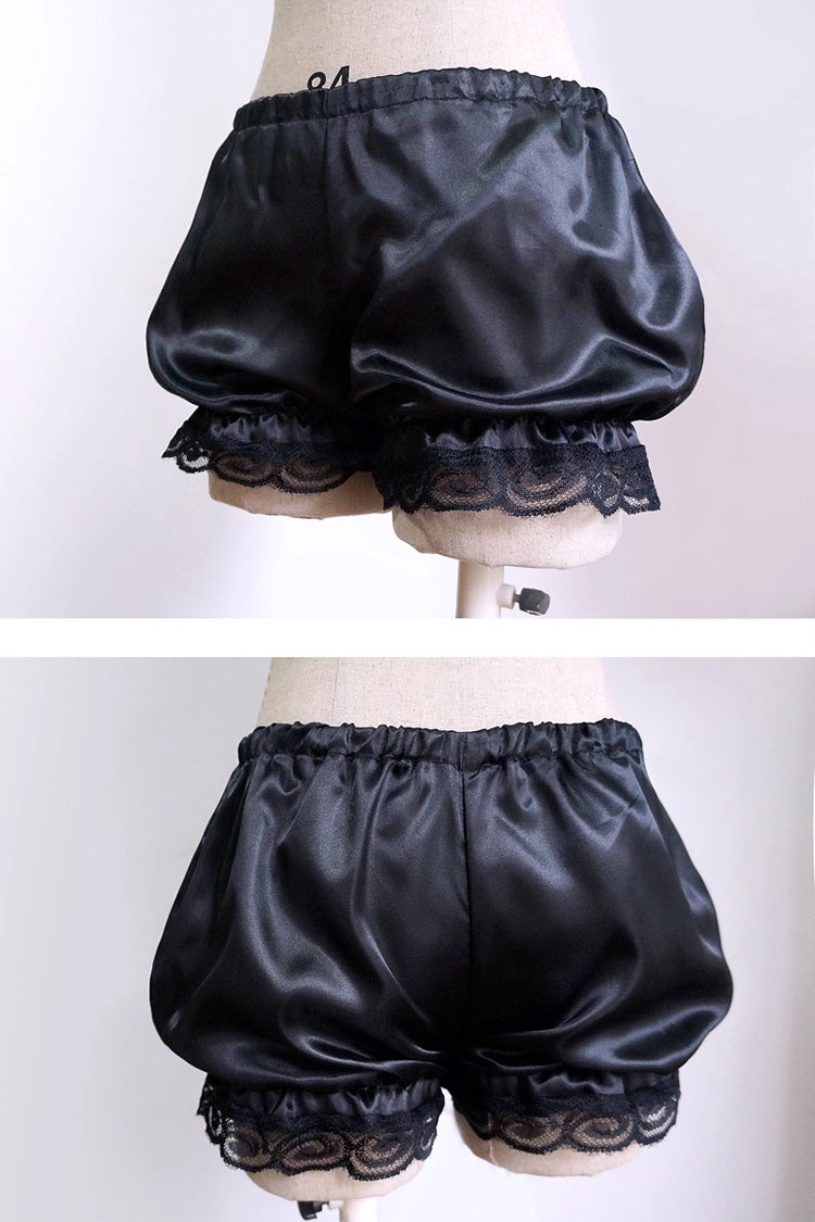 Sweet Ruffle Lace Anti-Exposure Safety Lolita Short Bloomers 2 Colors