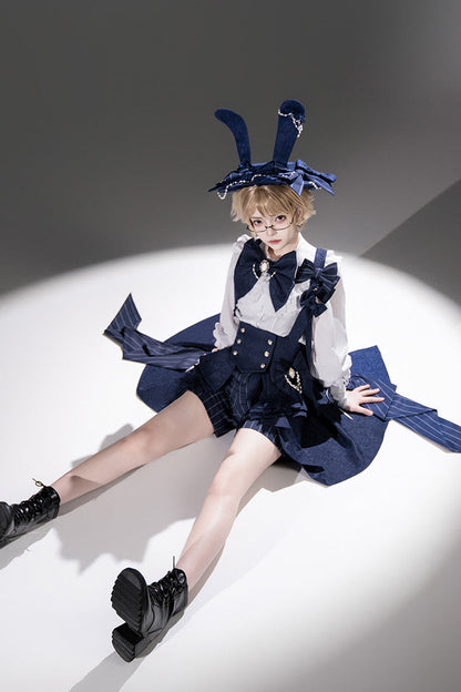 Blue Rabbit Theater Jacquard Version Sweet Prince Cool Ouji Lolita Girdle