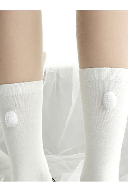 Cute Three-Dimensional Bunny Ears Sweet Socks 2 Colors