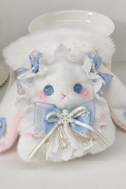 Drawstring Crossbody Bowknot Sweet Lolita Bucket Bunny Small Bag 10 Colors