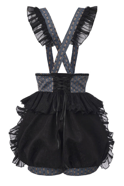 [The Rabbit’s Invitation] Long Sleeves Ruffled Classic Vintage Elegant Prince Palace Ouji Lolita Set