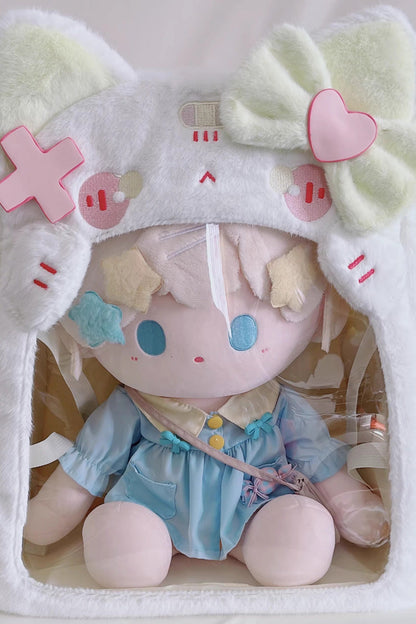 Cat Ears Bow Plush Sweet Lolita Itabag 5 Colors