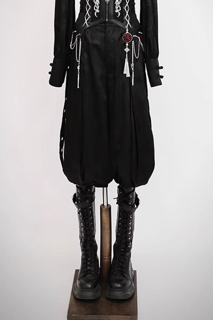 [Bone Dragon] Long Sleeves Ouji Fashion Classic Lolita Pants 2 Colors