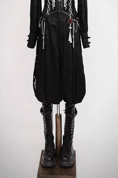 [Bone Dragon] Long Sleeves Ouji Fashion Classic Lolita Pants 2 Colors